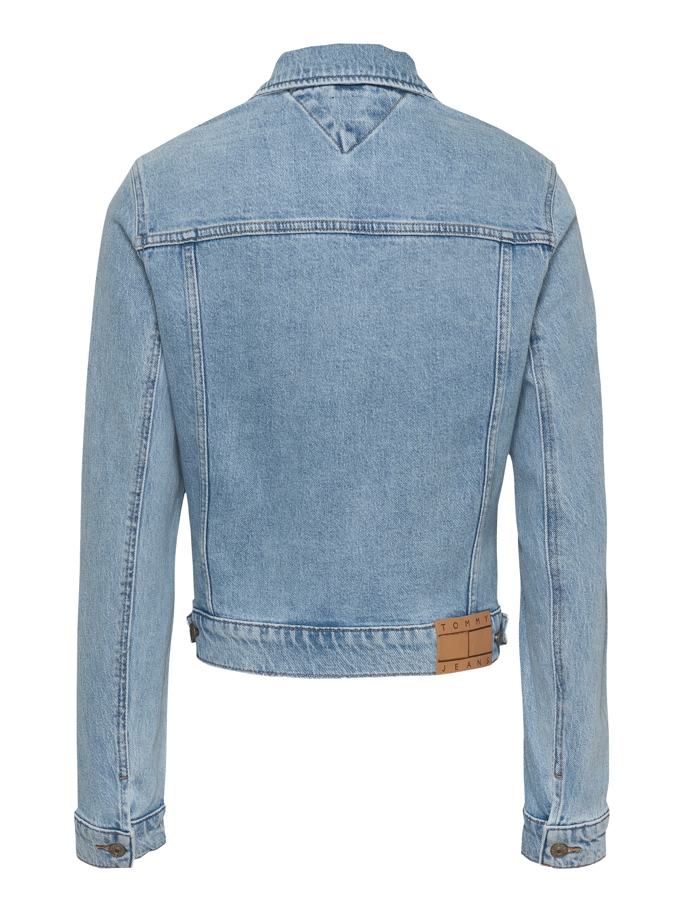 Tommy Jeans Jeansjacke »CLASSIC TRUCKER JACKET BI8110« mit Brusttaschen, Logo-Badge