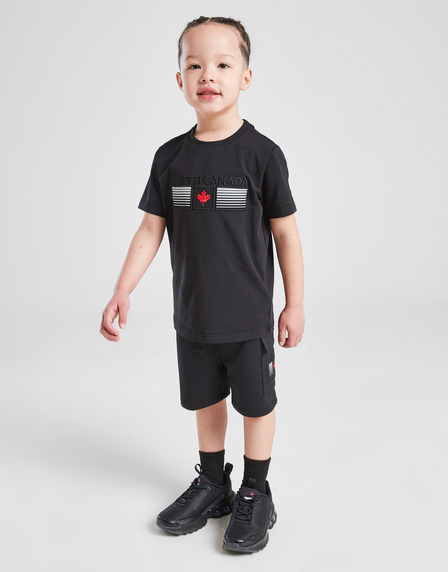 Zavetti Canada Ovicini Reflective T-Shirt/Shorts Set Children