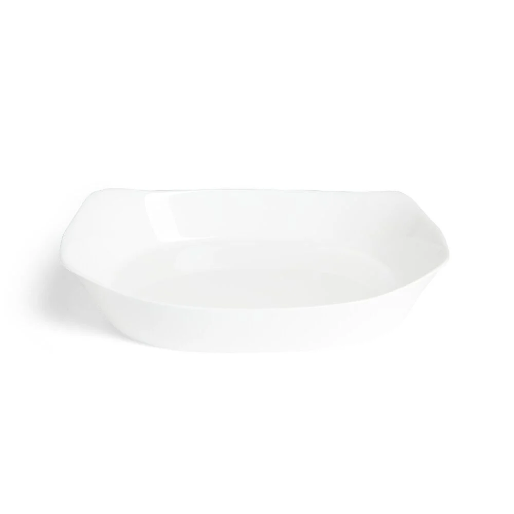 Plat rectangulaire 25x34cm Luminarc blanc