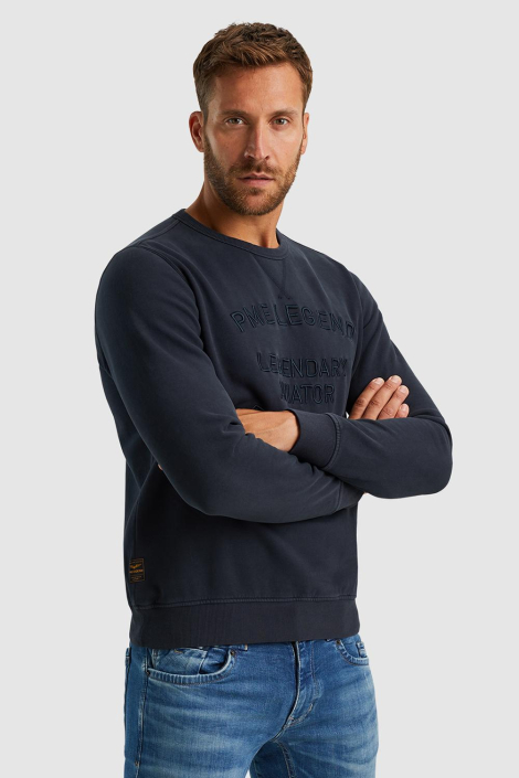 PME legend blauwe heren sweater