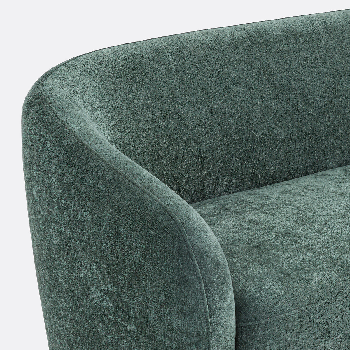 LA REDOUTE INTERIEURS<br>Sofá de 2 lugares em chenille fino, LANDINE