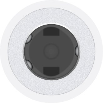 Apple MW2Q3ZM/A câble audio USB-C 3,5mm Blanc