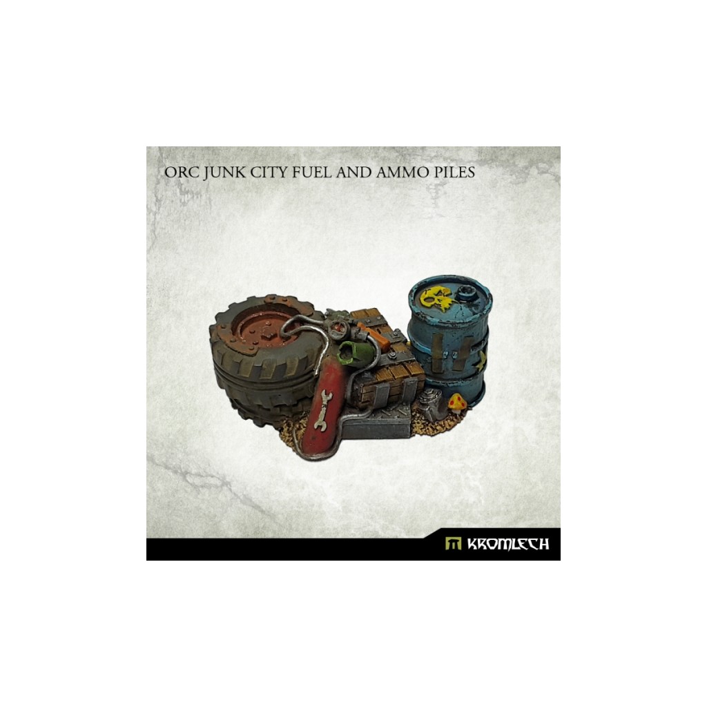 Orc Junk City Fuel and Ammo Piles