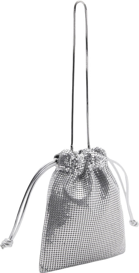 MANGO BAG P-- FRAN Silver
