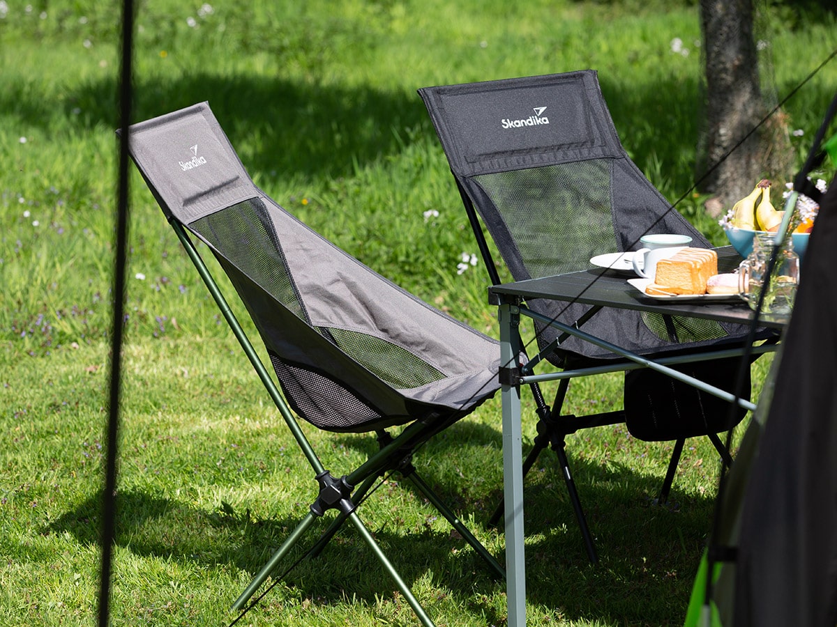 Skandika Compact Campingstoel - Grey