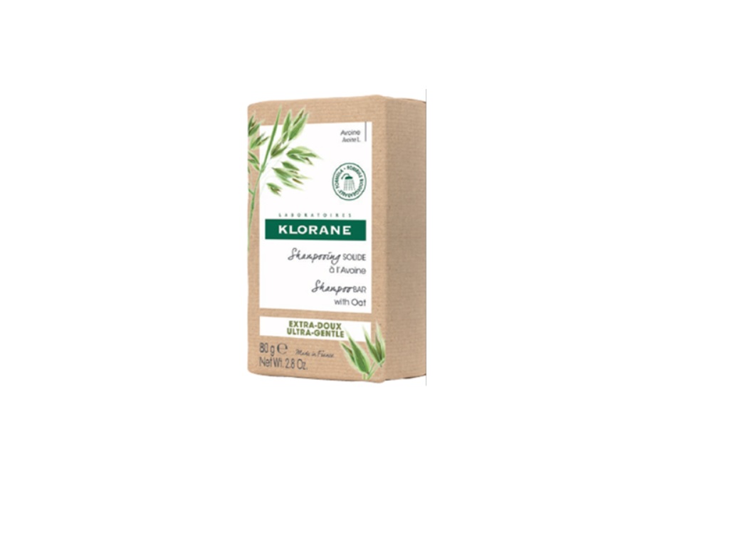 CHAMPOO SÓLIDO AVEIA BIO 80GR KLORANE