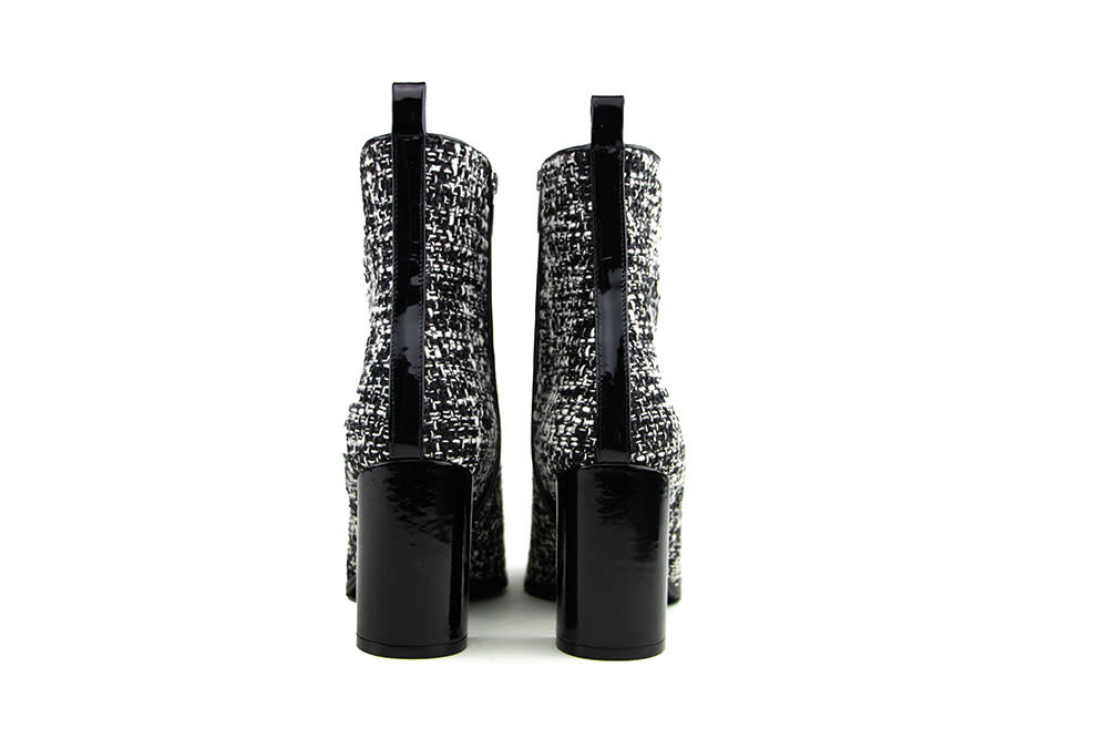 Eva Luna Enkellaars Ivana Nero Tweed Vernice