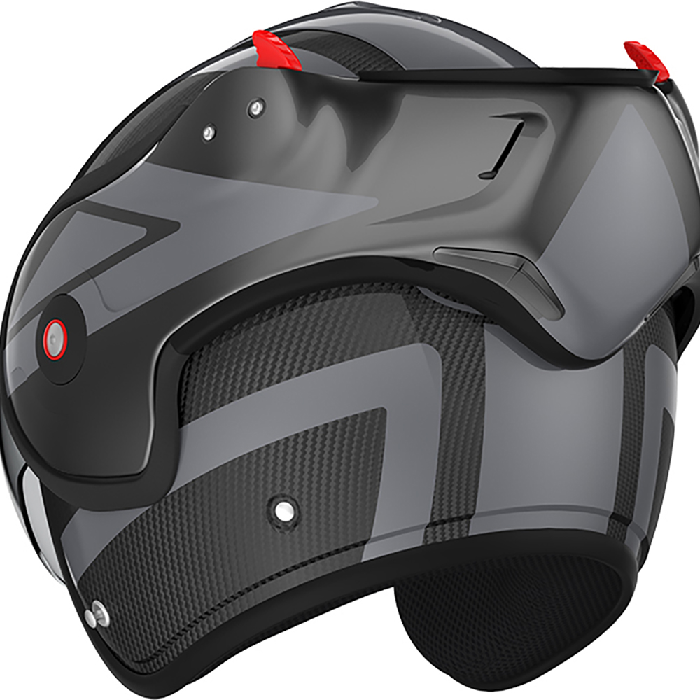 Roof - Casque Boxxer Carbon Dart Noir / Gris