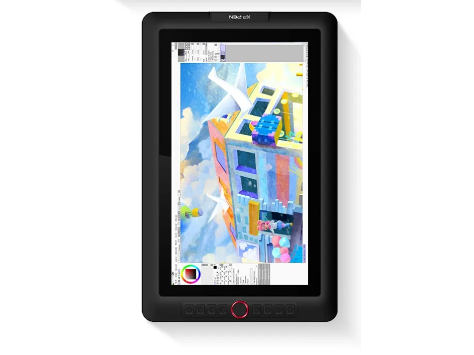 XPPen Artist 15.6 Pro, Ledningsført, 5080 lpi, 344,16 x 193,59 mm, USB, 1 cm, 0,1 mm