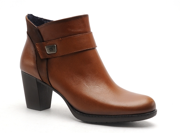 Dorking boots bottine talons femme d9111 sunb marron
