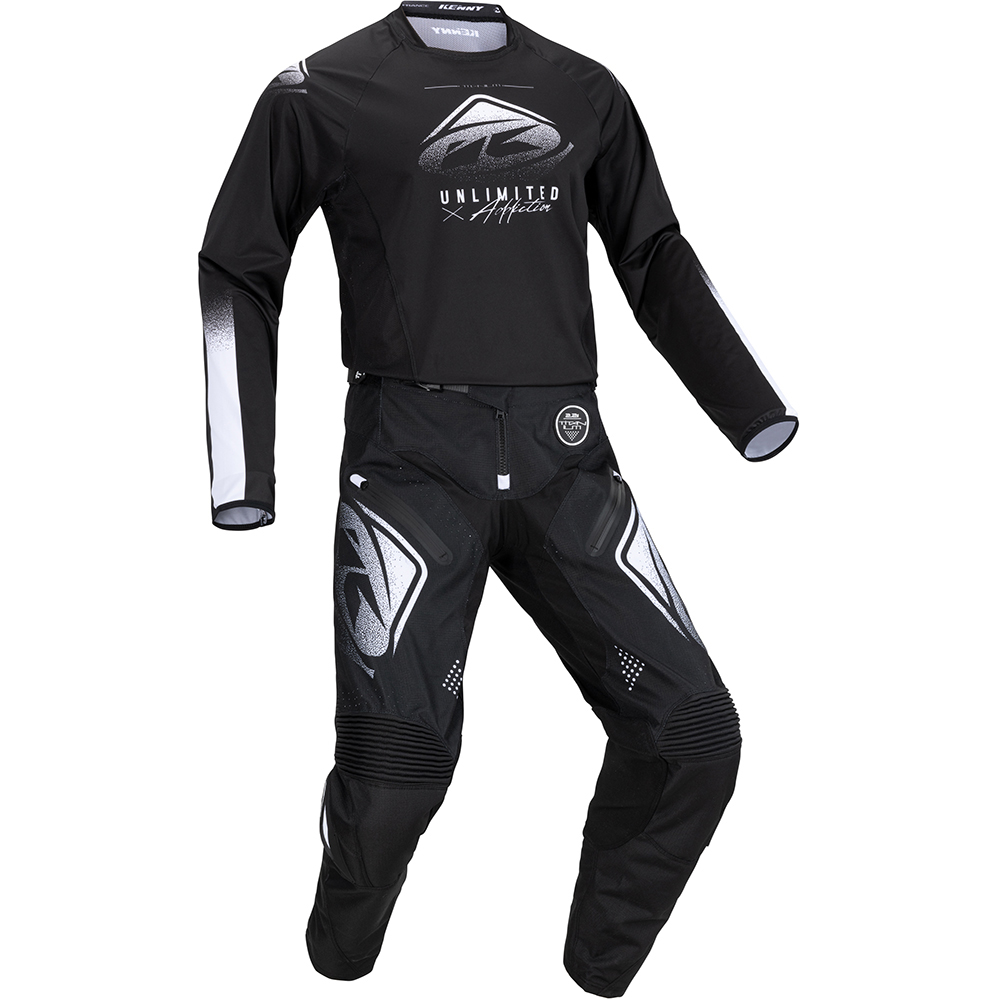 Kenny - Pantalon Titanium -2021 Noir / Blanc