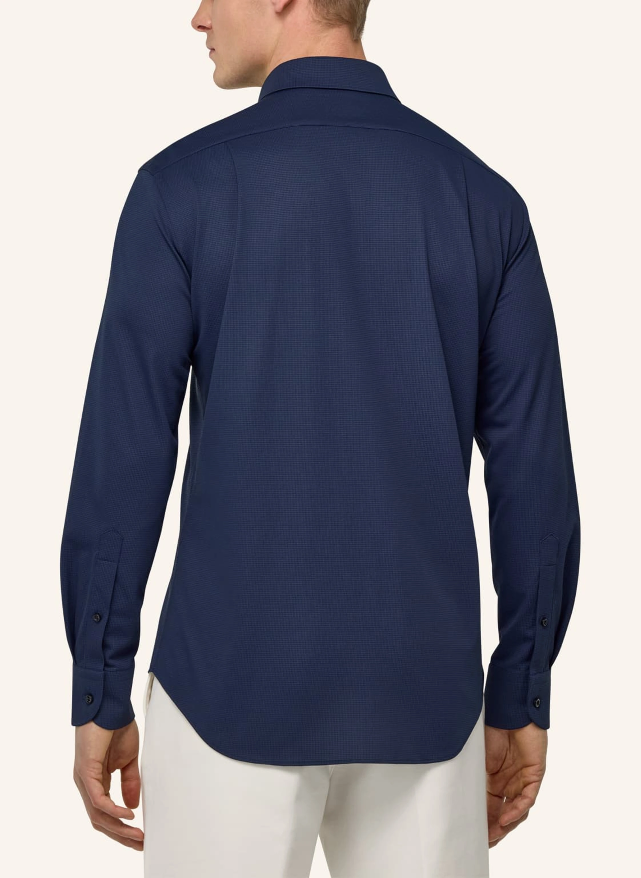 BOGGI MILANO Jersey-Hemd Regular Fit