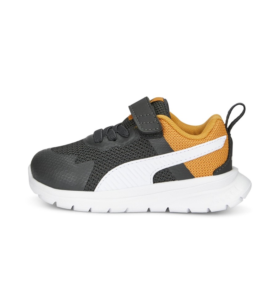 Puma Evolve Run Mesh AC preto, laranja