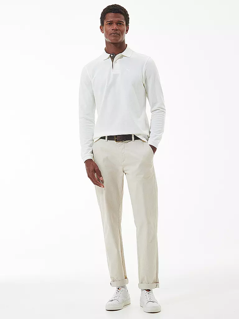 BARBOUR Poloshirt ESSENTIAL weiss