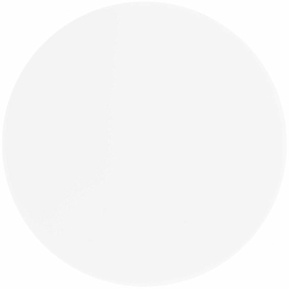 Support rond en mousse blanc 50 cm