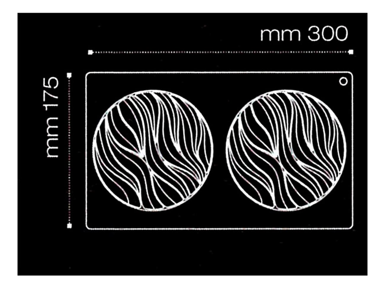 Moule silicone River - Ø 13,5 cm - Pavoni