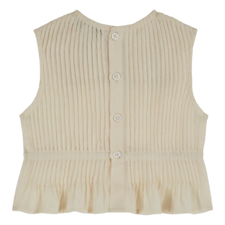 Emile et Ida Top Vintage Dentelle | Ecru