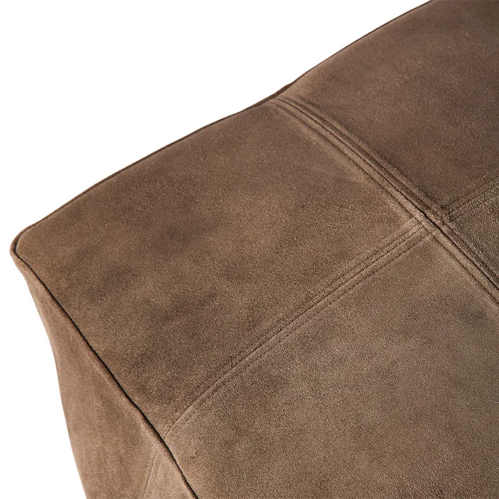 Muubs - Bronx Pouf, 50 x 50 cm, braun