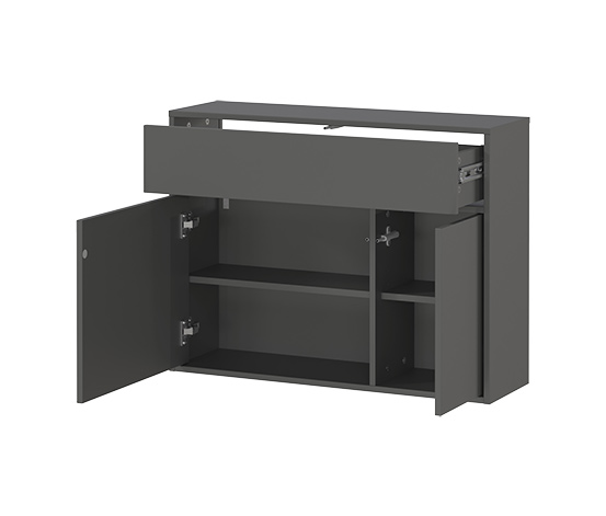 Ameca Mehrzweckschrank mit 2 Türen und einer Schublade