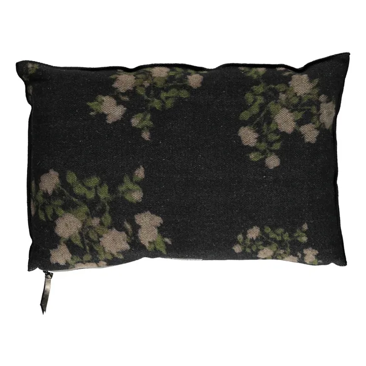Maison de Vacances Coussin Vice Versa en lin wabi sabi | Les roses crème