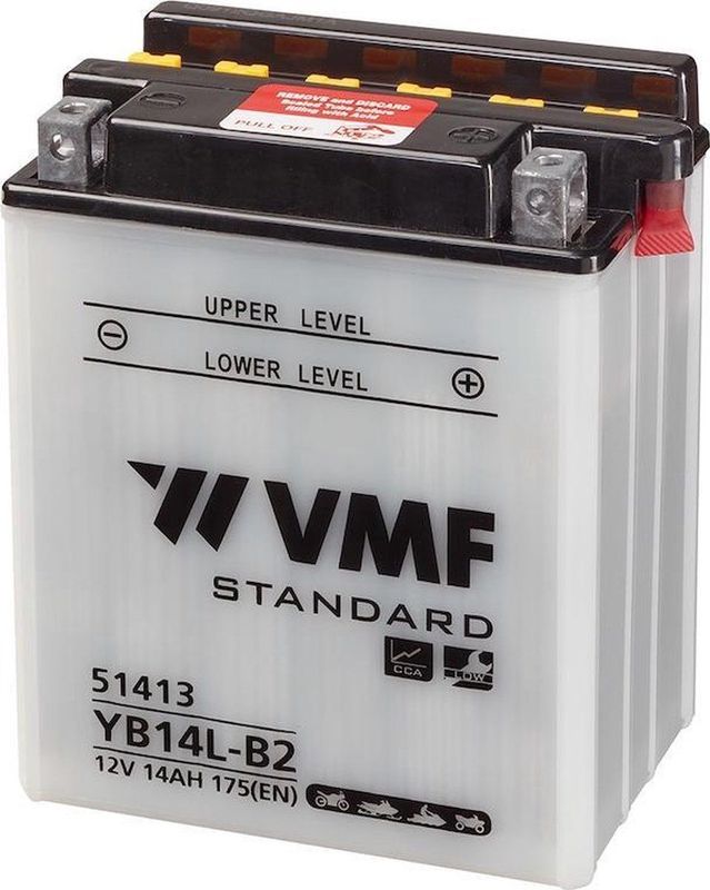 VMF - Powersport YB14L-B2 BS - Auto-accu - 12 Volt - 14 Ah - Koudstartstroom 175 A