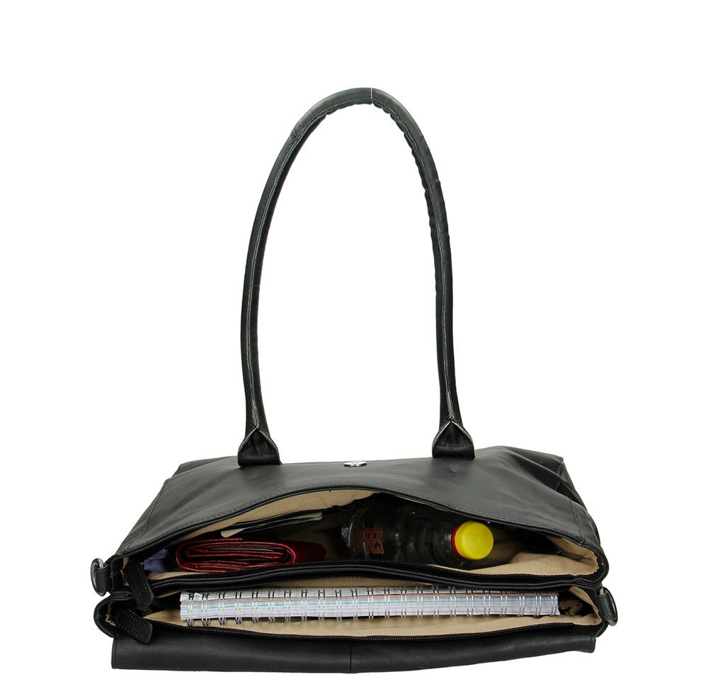 Micmacbags Everglades Laptoptas 15,6 inch Black