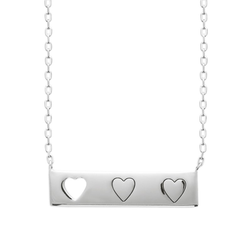 Collier Femme - Argent 925 - Longueur : 45 cm