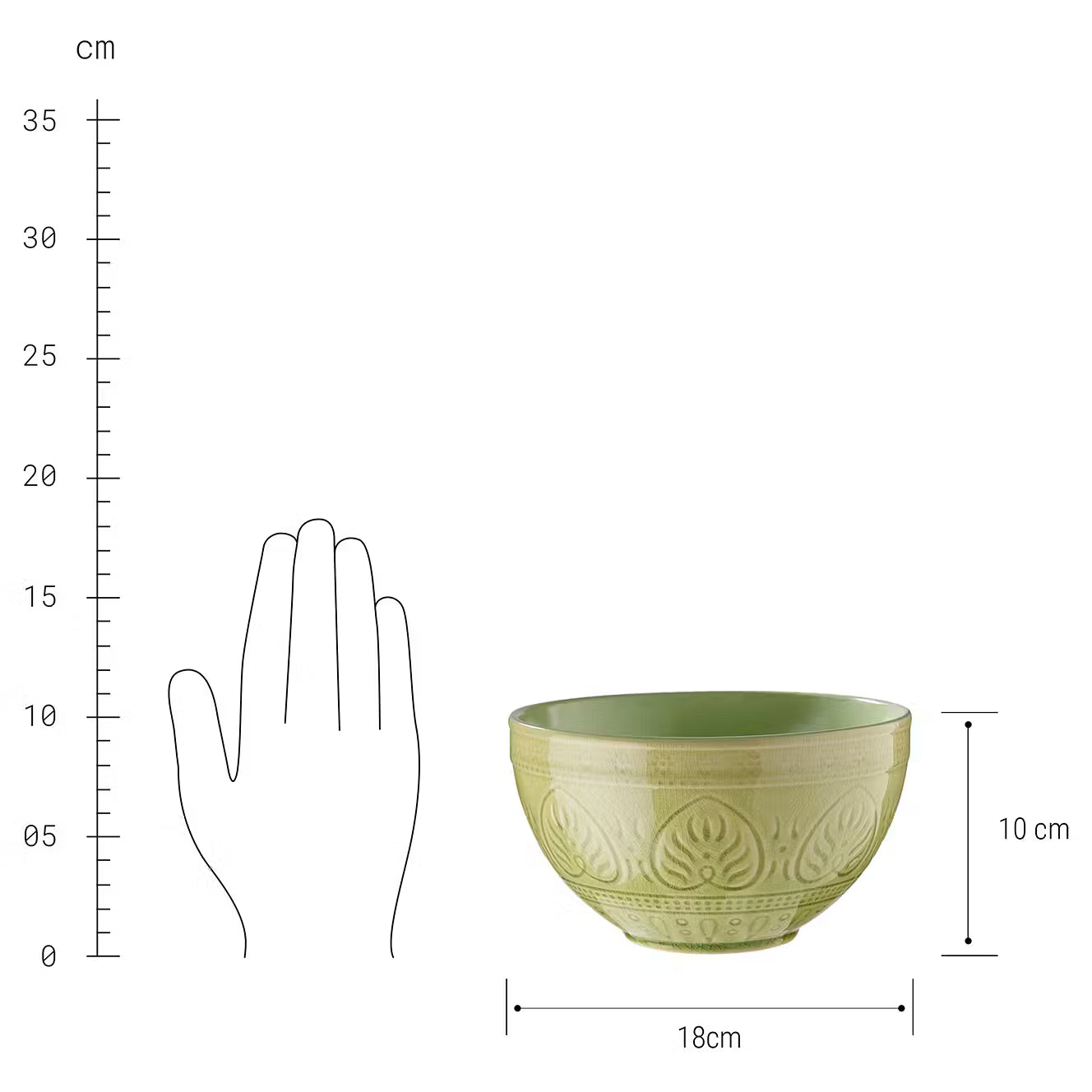 SUMATRA Geschirr-Set 12-tlg.