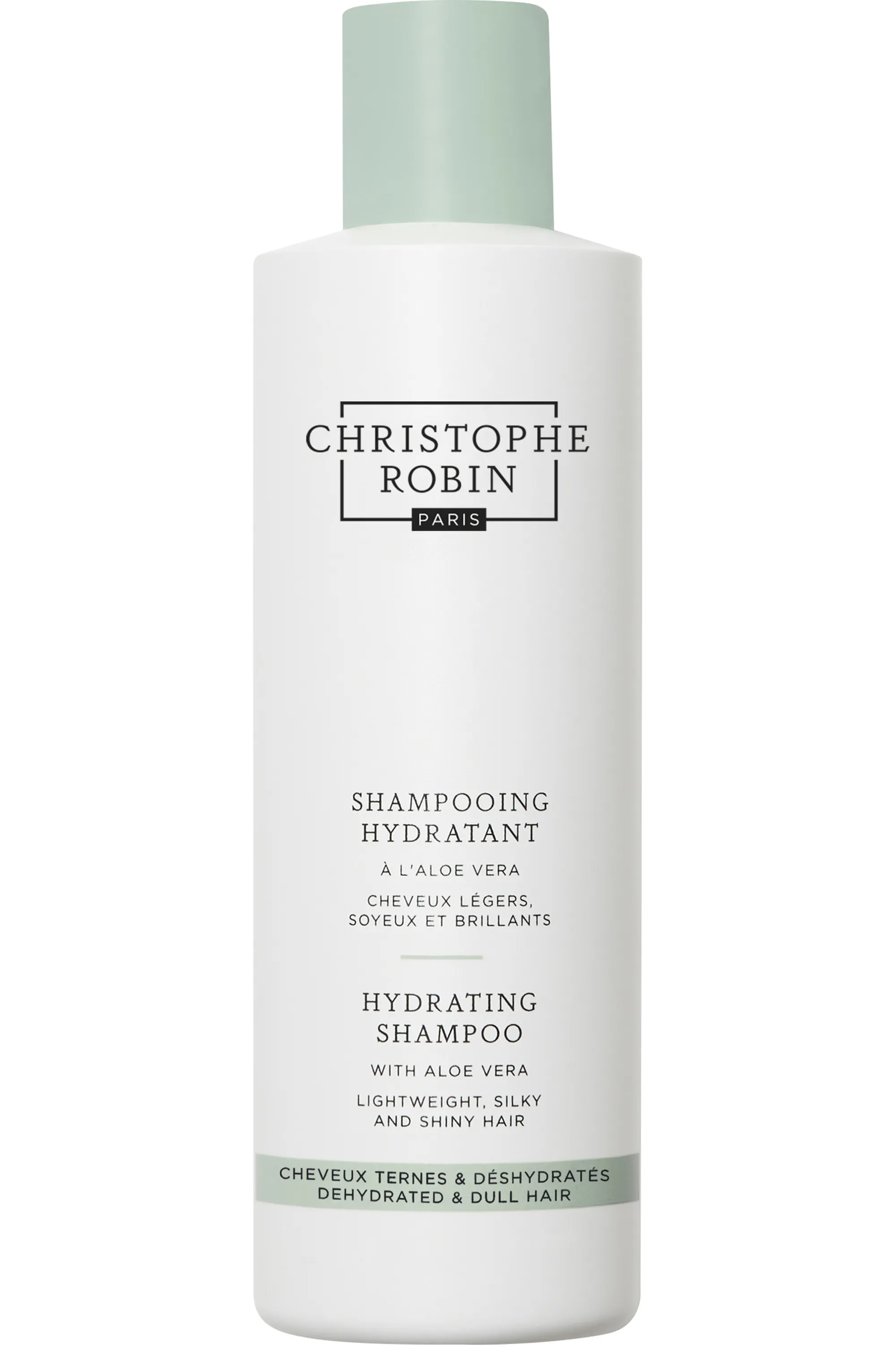 Christophe Robin Shampooing hydratant à l’aloe vera-250 ml