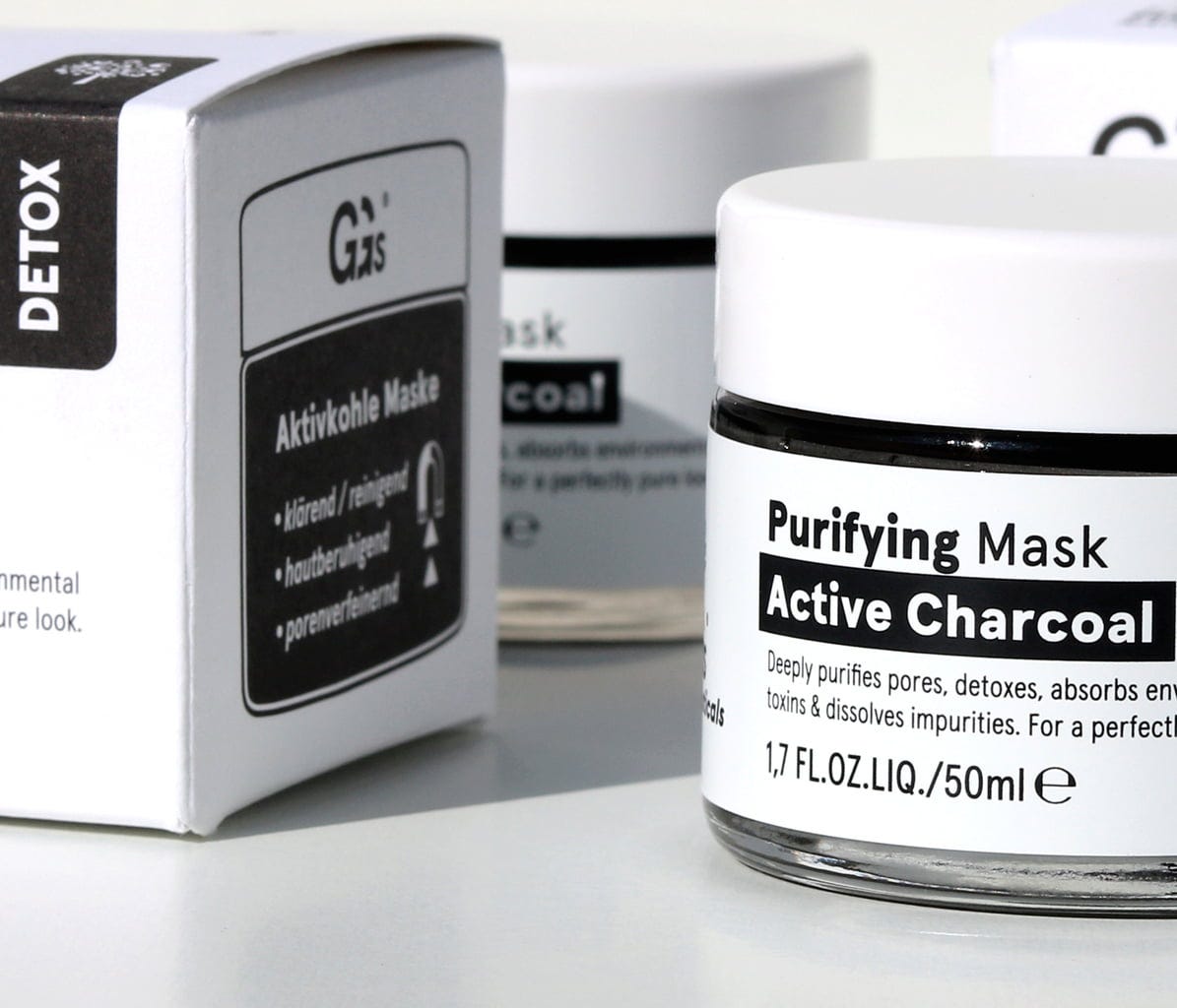 GGs Natureceuticals  Purifying Mask Active Charcoal, 50 ml