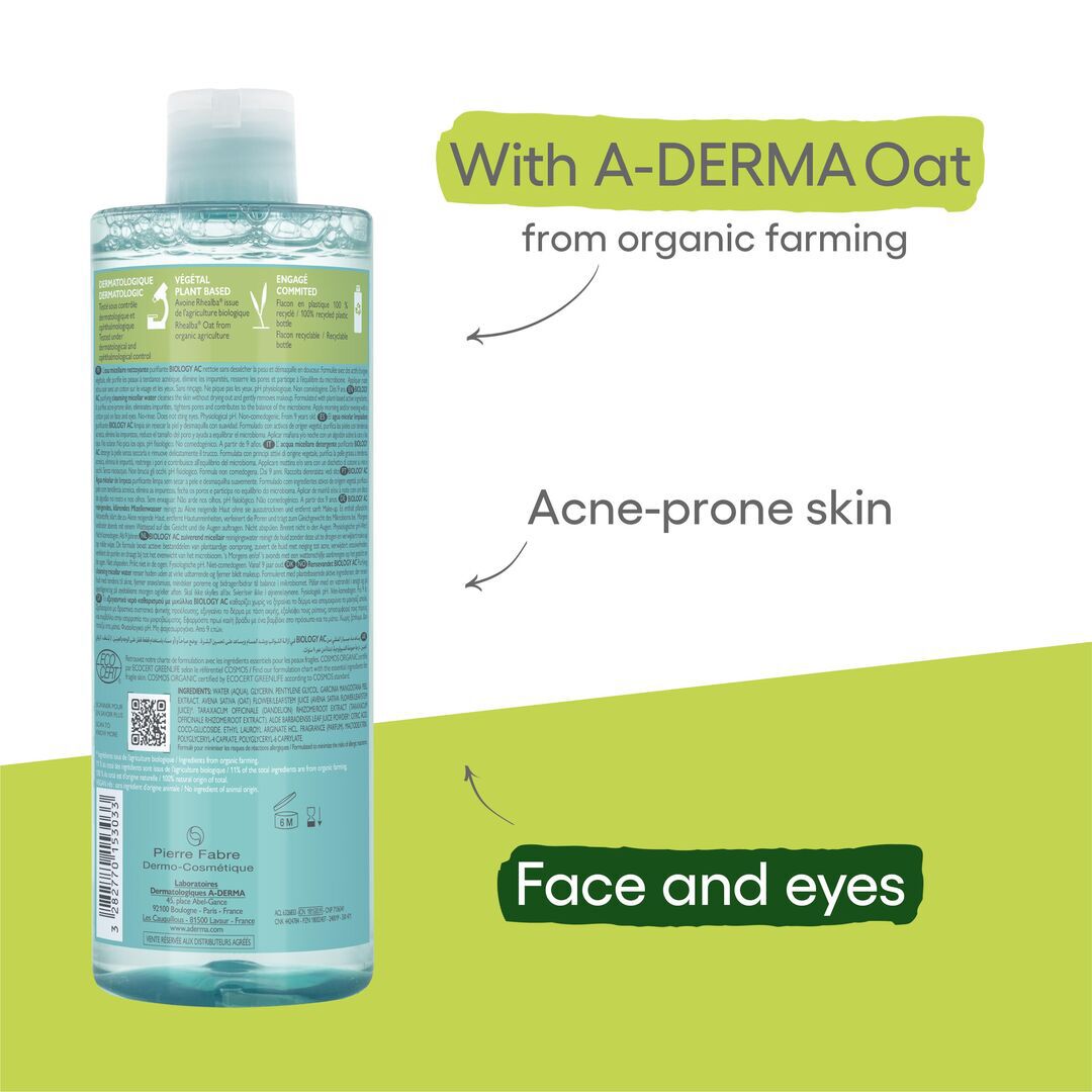 Biology AC Água Micelar Purificante - 400ml