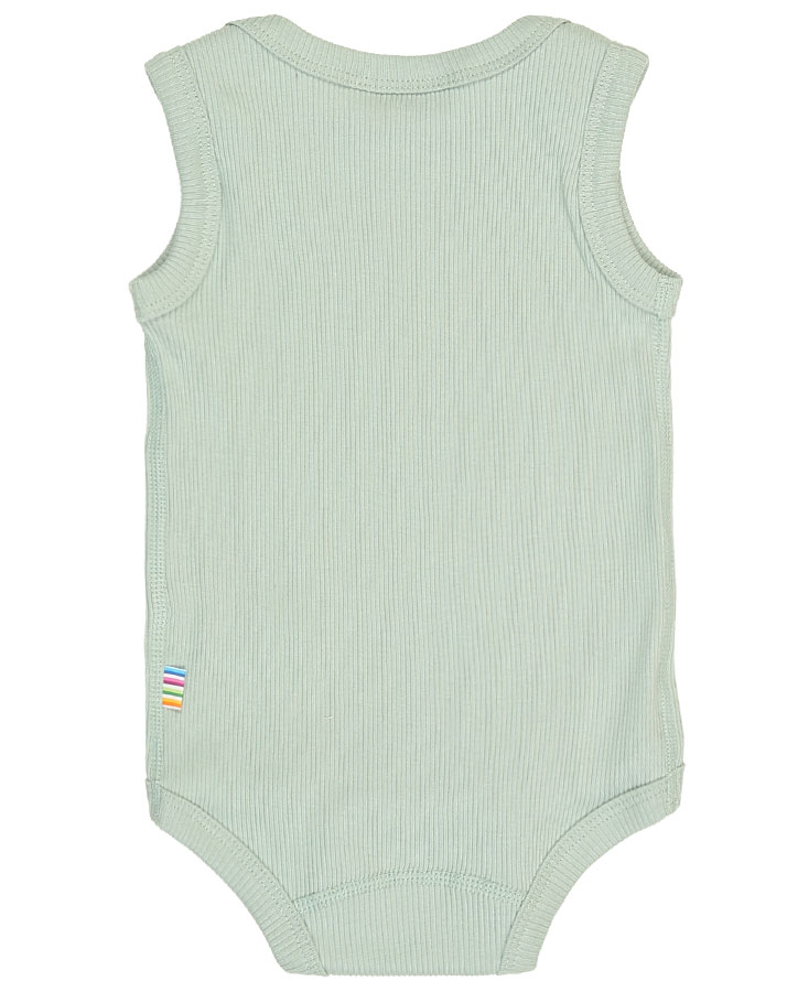 Träger-Body 602 COTTON RIB in hellgrün
