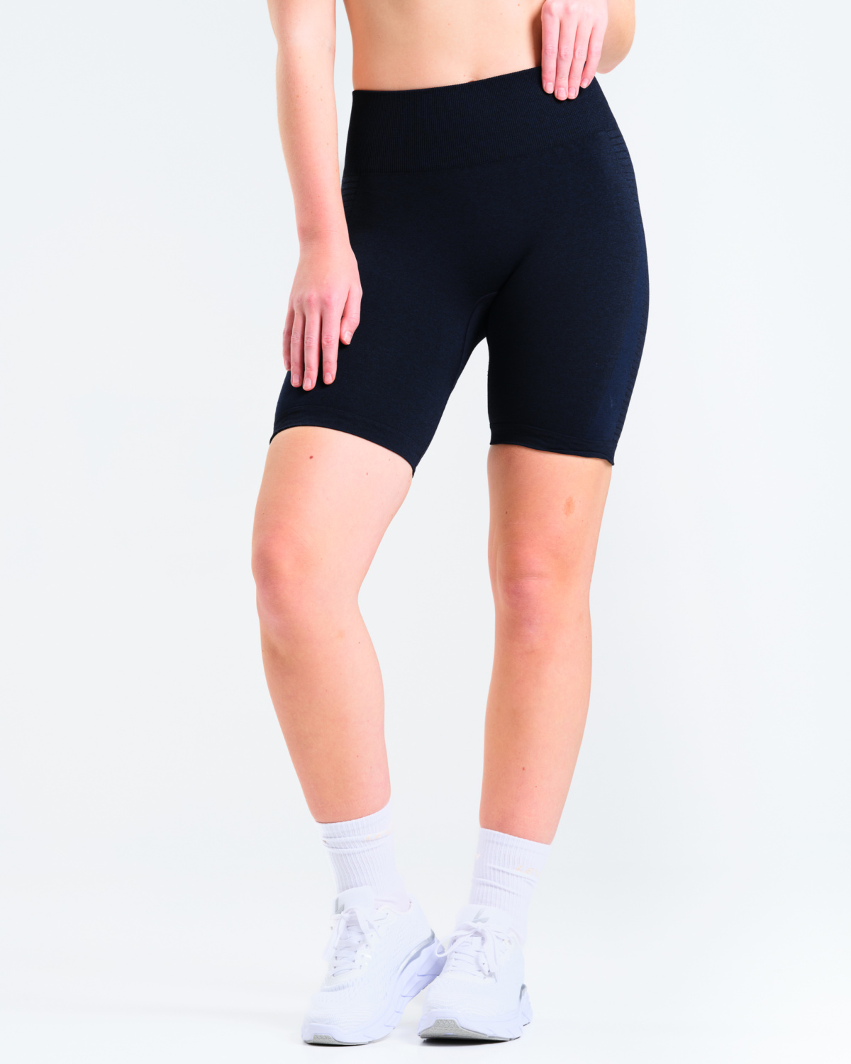 LEVITY Solar Seamless Shorts Blue Navy