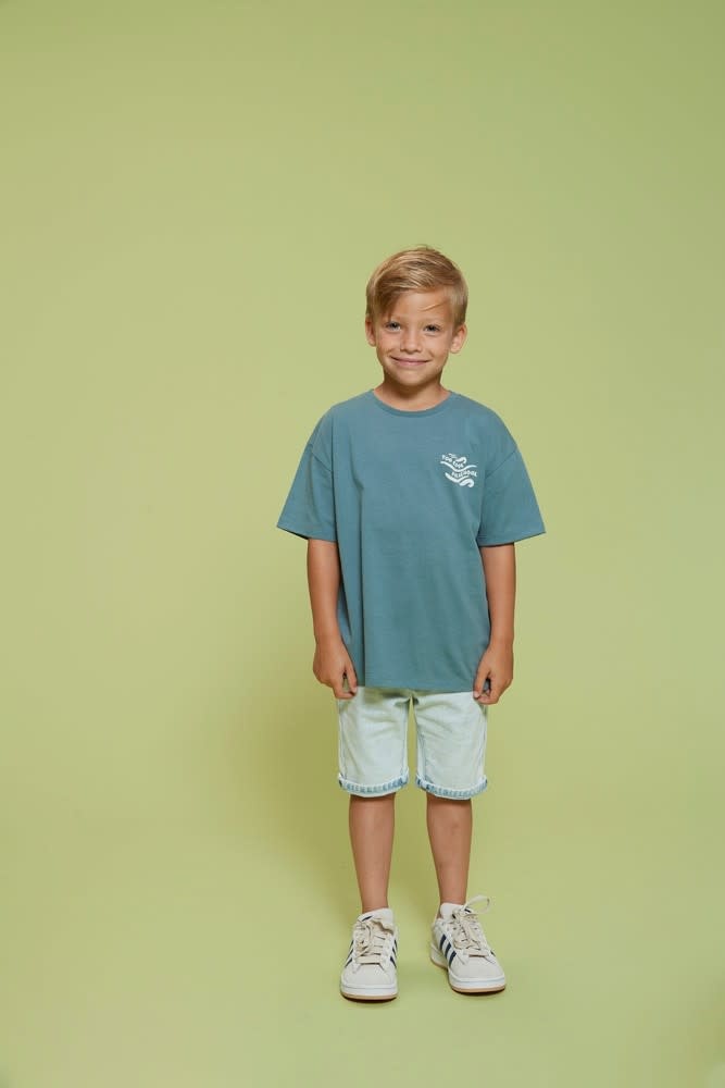 Sturdy Sturdy short denim - Summer Denims l.blauw denim