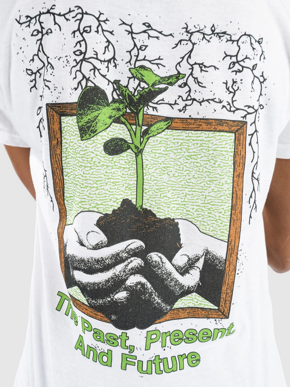 Dravus Past, Present, Future T-Shirt white