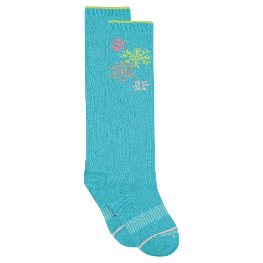 Chaussettes hautes - spécial ski - Bleu