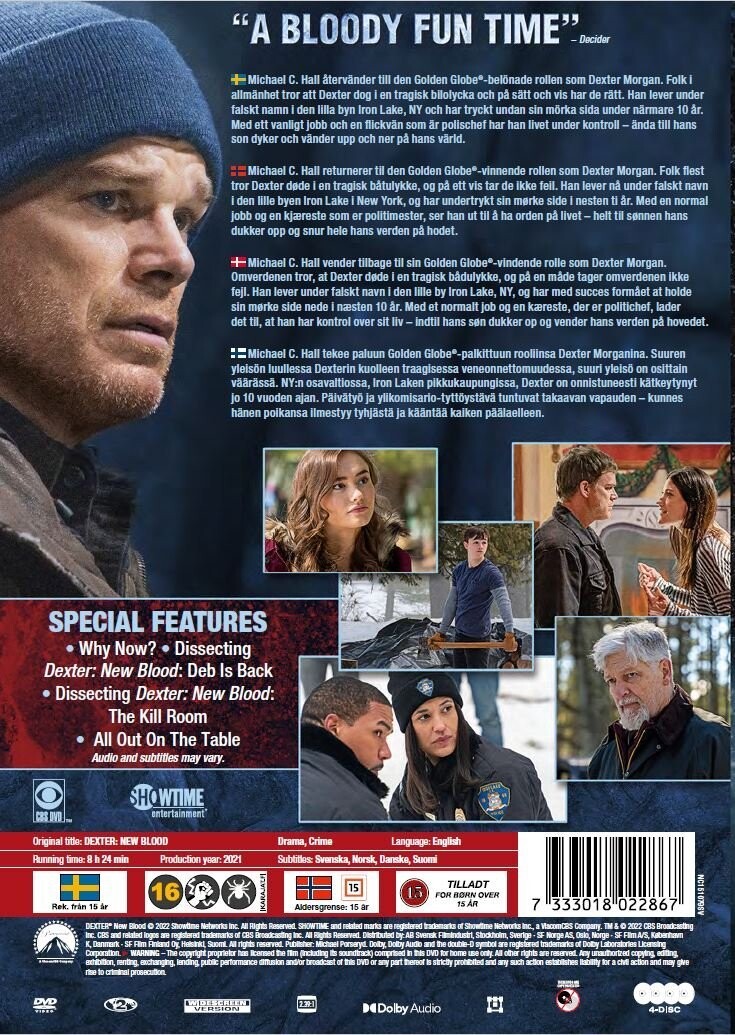 Dexter: New Blood - DVD