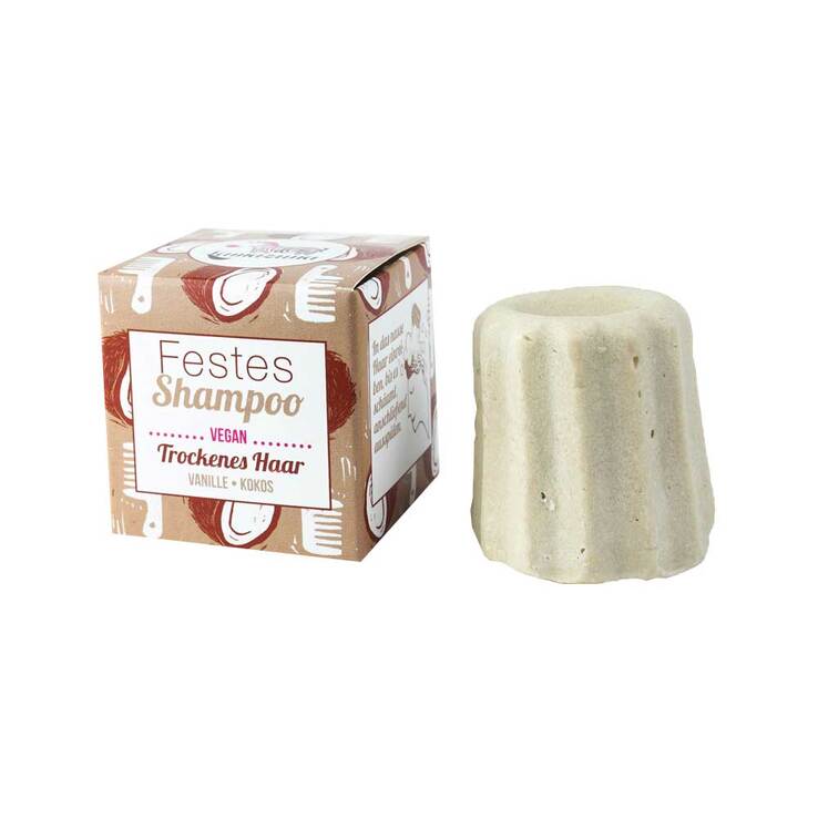 Lamazuna Festes Shampoo Vanille-Kokos, 55 g