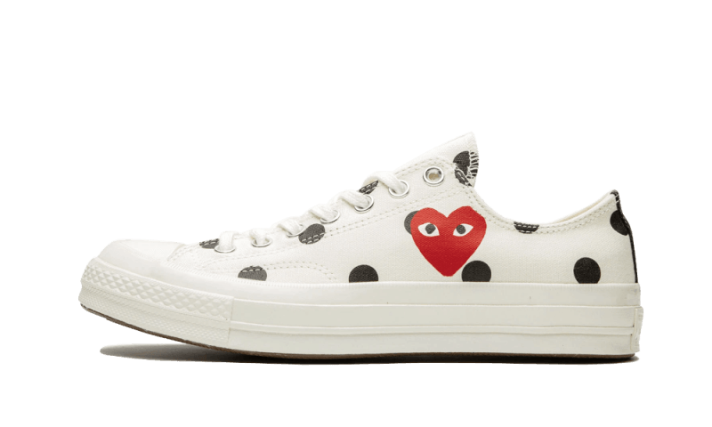 Converse Converse Chuck Taylor All-Star 70s Ox Comme des Garçons PLAY Polka Dot White