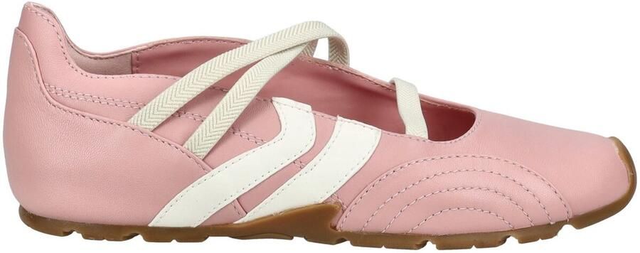 Steve Madden Joisie leren ballerina's lichtroze
