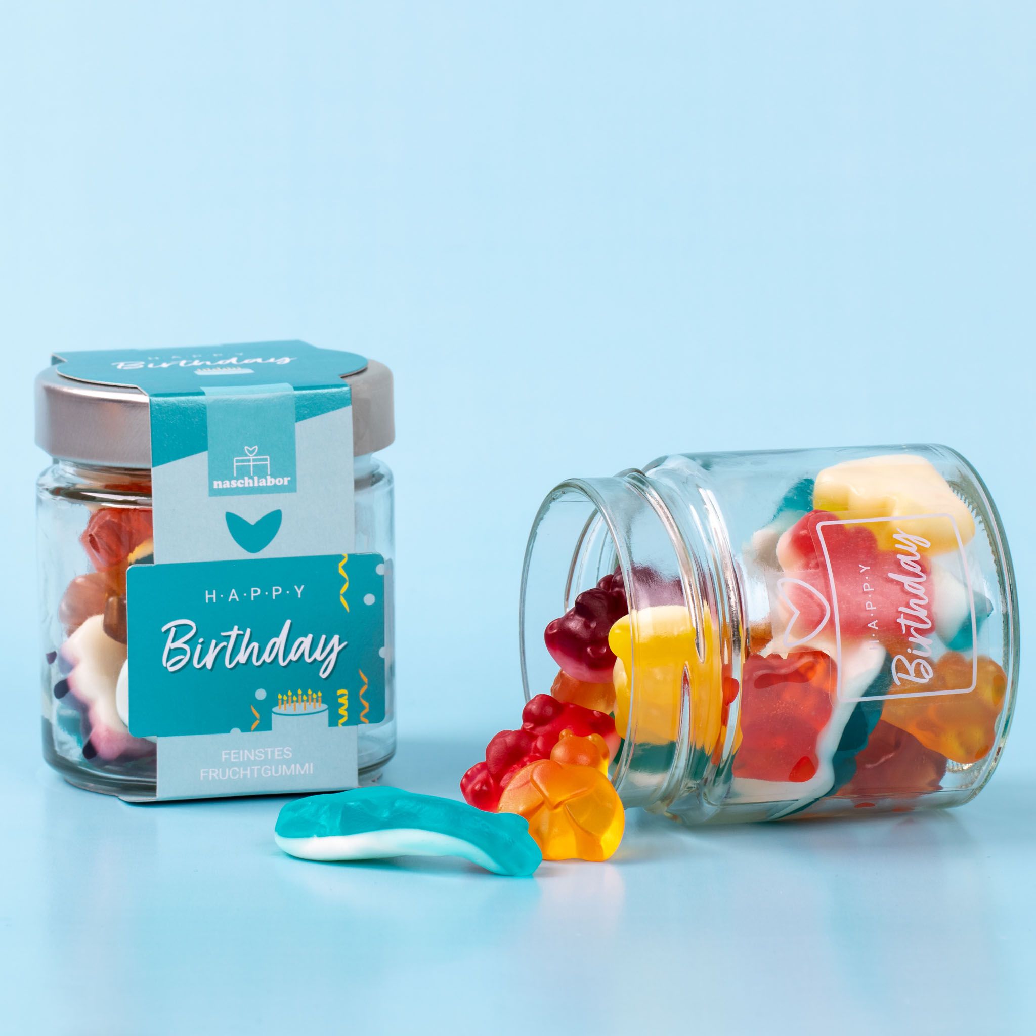 naschlabor Fruchtgummi Happy Birthday