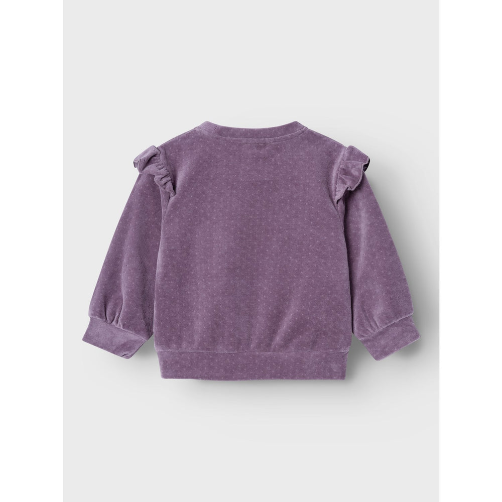 Køb Name It Arctic Dusk New Velour Bluse