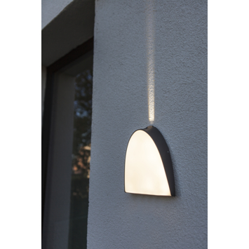 Lutec buitenlamp Apollo antraciet