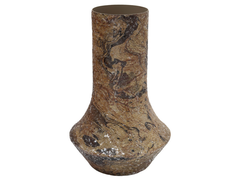 Vase Mosaic Marble PT4352BK Black