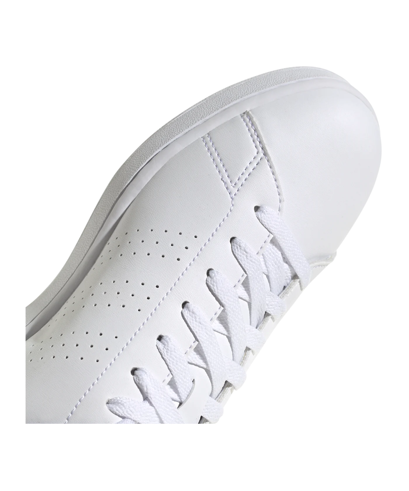 adidas Advantage Weiss Rot