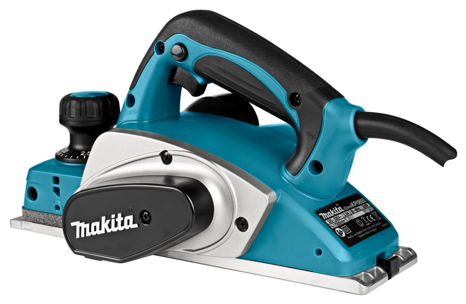 Makita KP0800K Schaafmachine in koffer - 620W - 2,5mm