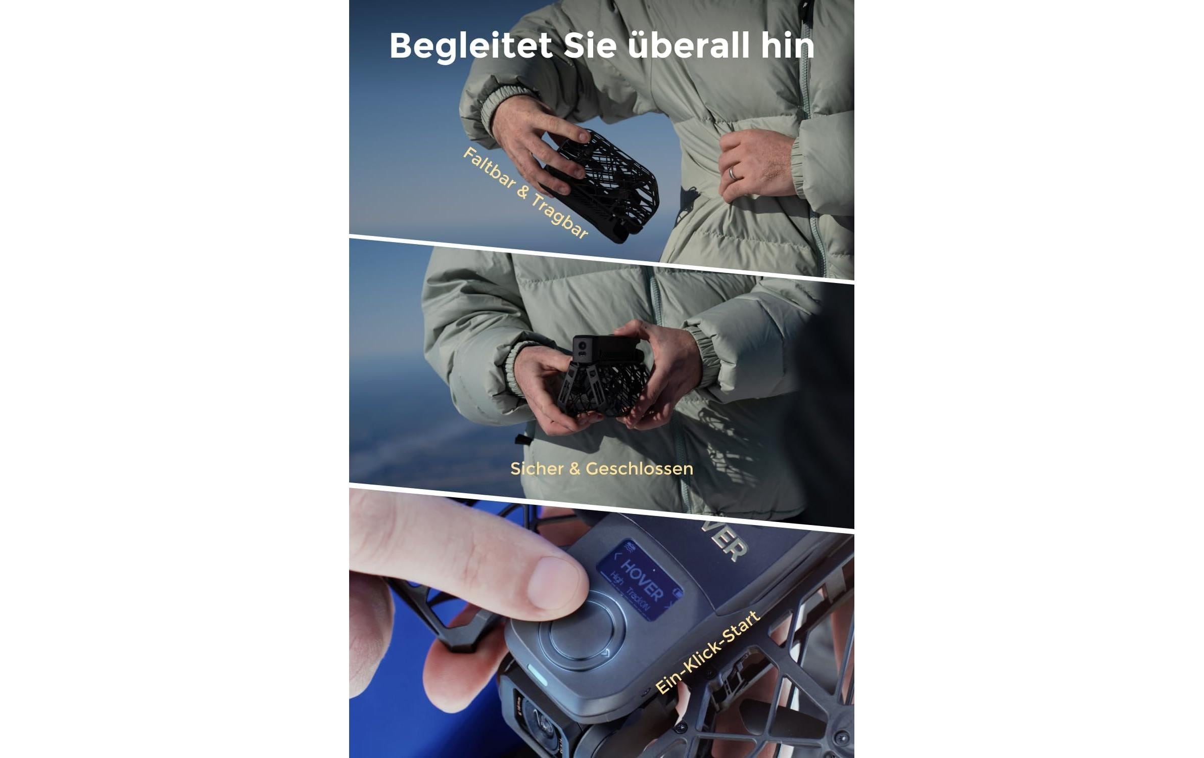 Drohne »HOVERAir X1 PRO Combo«