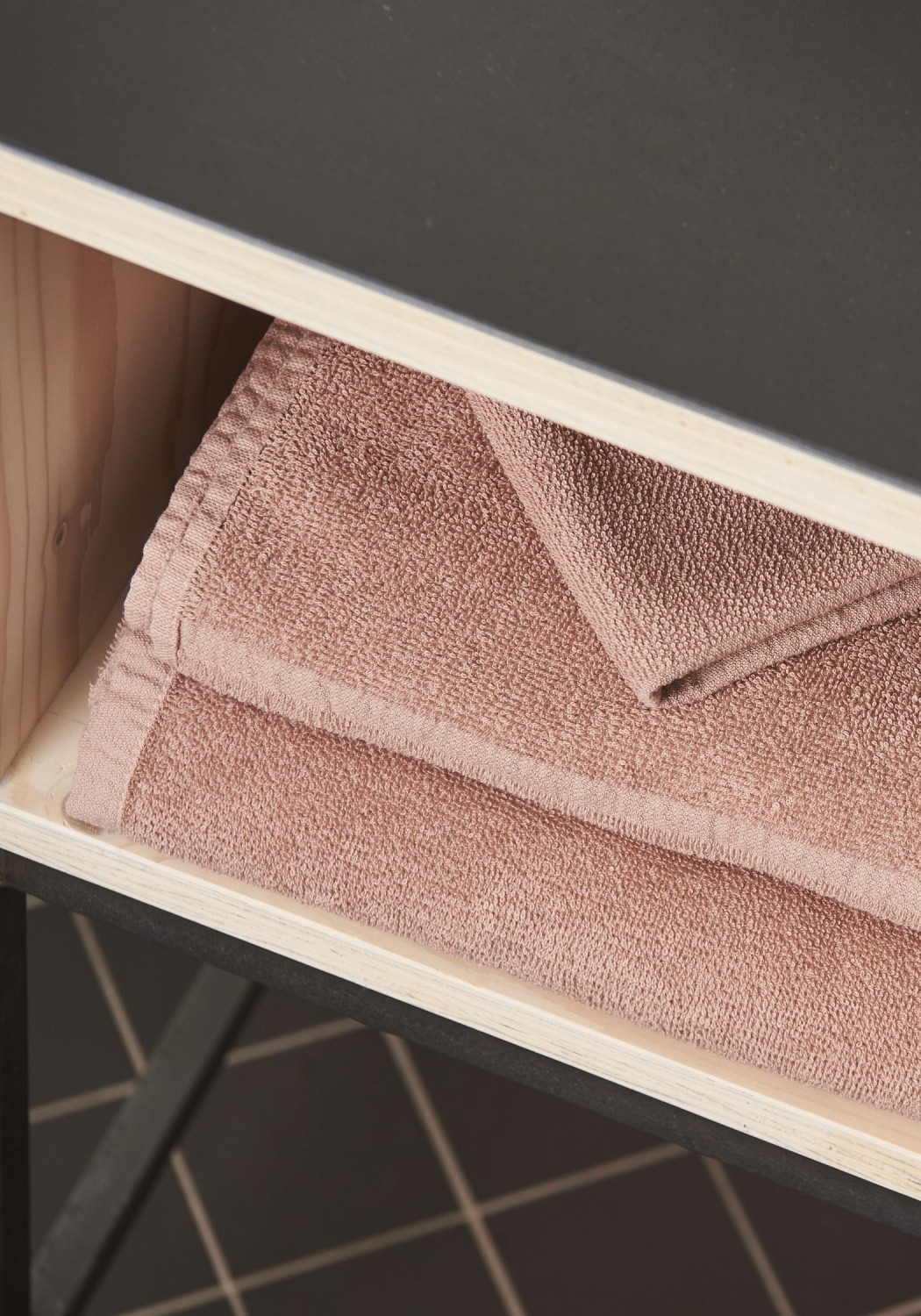 Lavie Duschtuch Tilda Ash Rose
