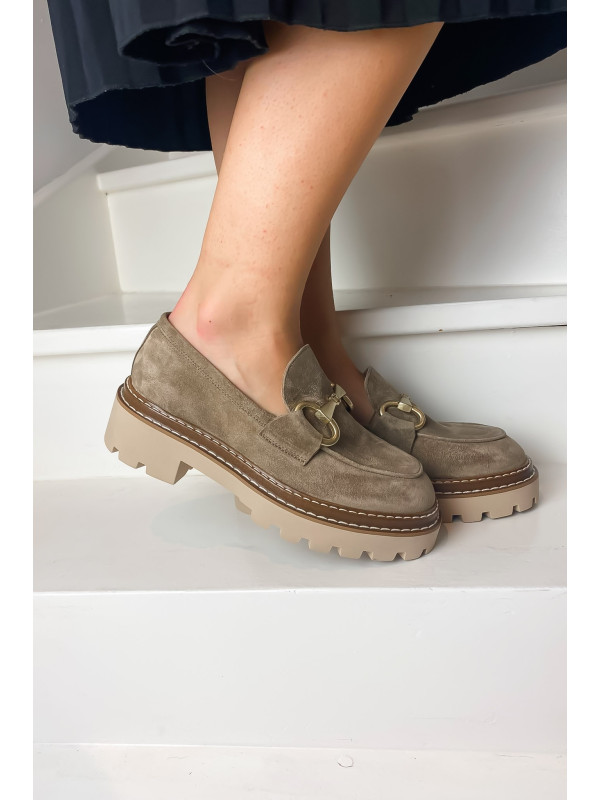 Mocassins E505E2 Camoscio Corda - Semerdjian