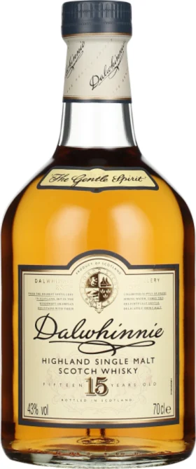 DALWHINNIE 15 YEARS SINGLE MALT 70CL